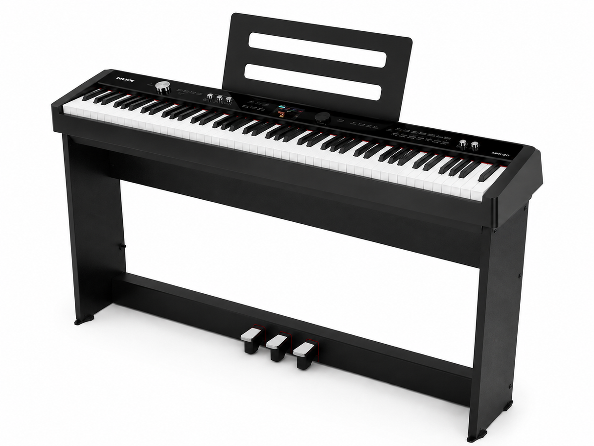 NUX NPK-20 Digitale Stage Piano Set 88 Toetsen met Houten Standaard