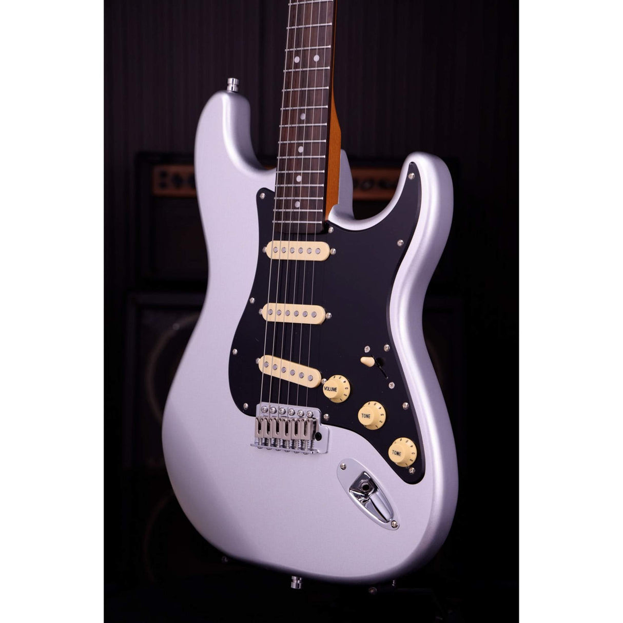 Patina PS-3 SL S-Style SSS - Silver Metallic Nitro