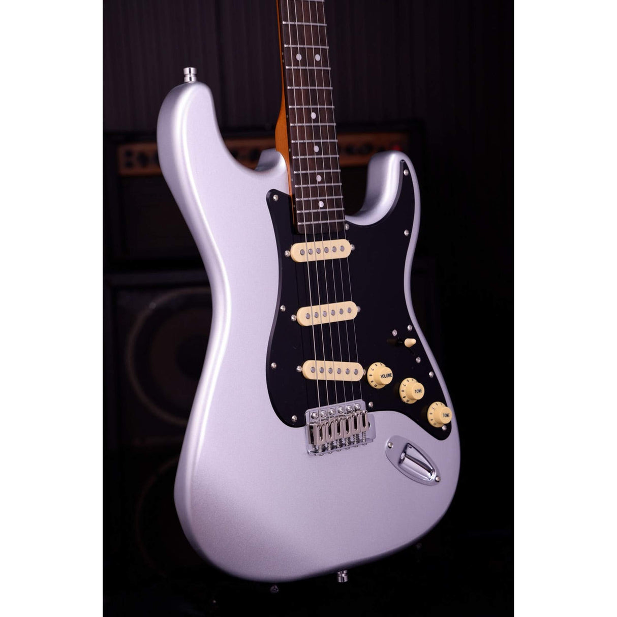 Patina PS-3 SL S-Style SSS - Silver Metallic Nitro