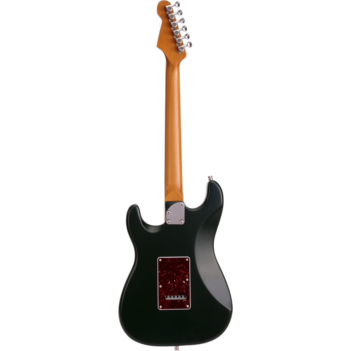 Patina PS-4 SGR S-style Elektrische Gitaar HSS Alnico V Nitro Paulownia Body Roasted Maple Hals Sherwood Green