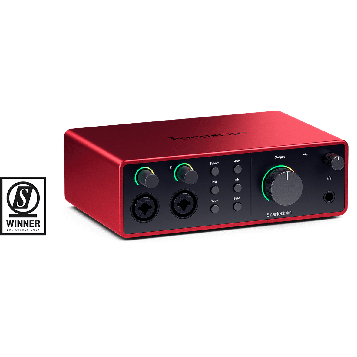 Focusrite Scarlett 4i4 4th Gen – 4-Kanaals Audio Interface