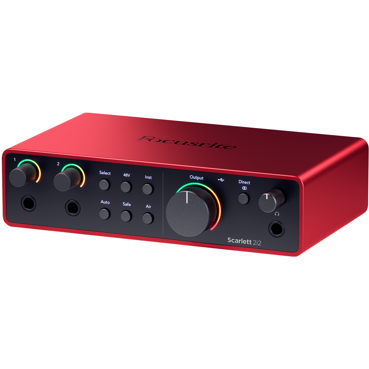 Focusrite Scarlett 2i2 Studio 4th Gen Audio Interface, Condensatormicrofoon & Studiohoofdtelefoon