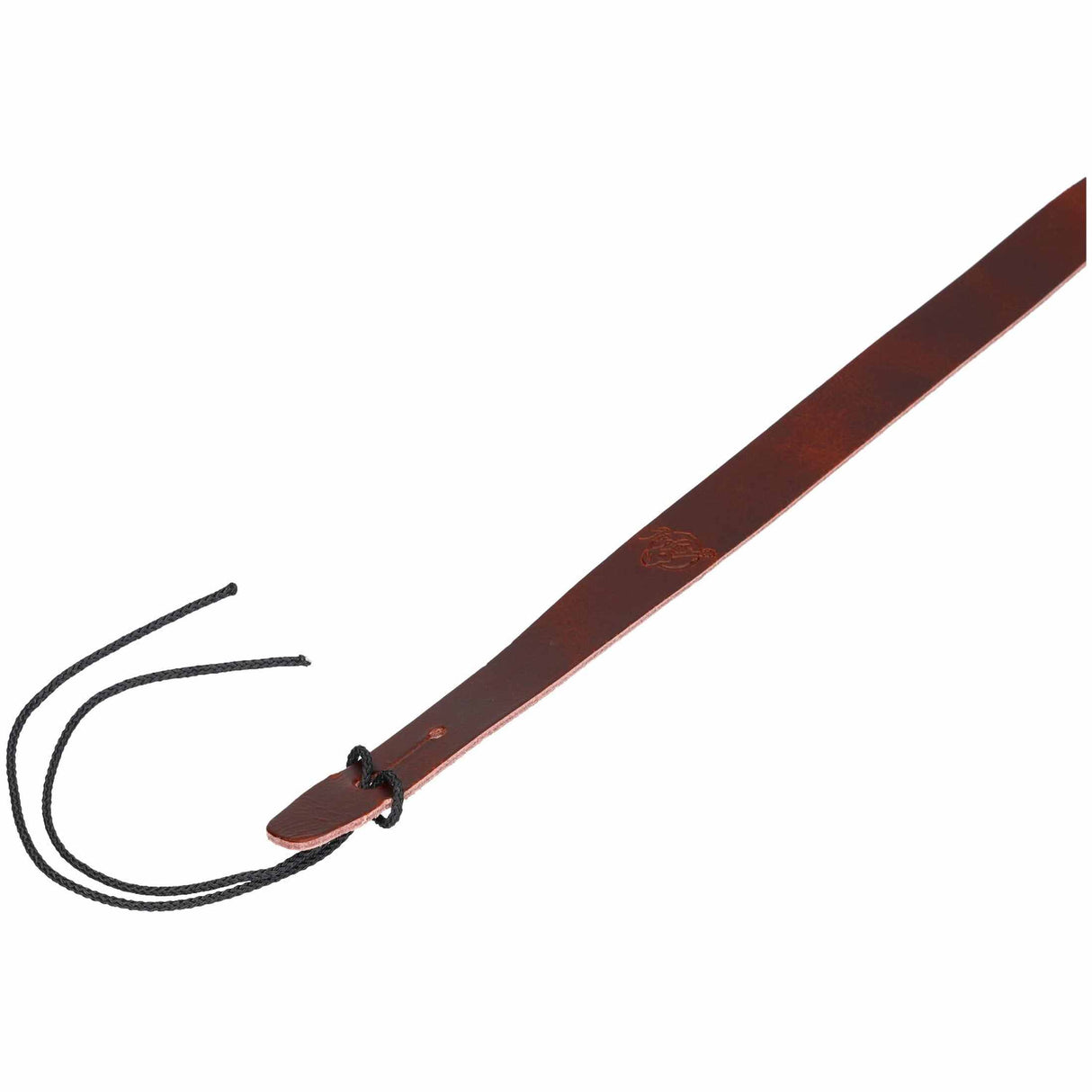 Flight S58 Ukulelengurt aus braunem Leder, handgefertigt in der EU, mit verstellbarer Länge