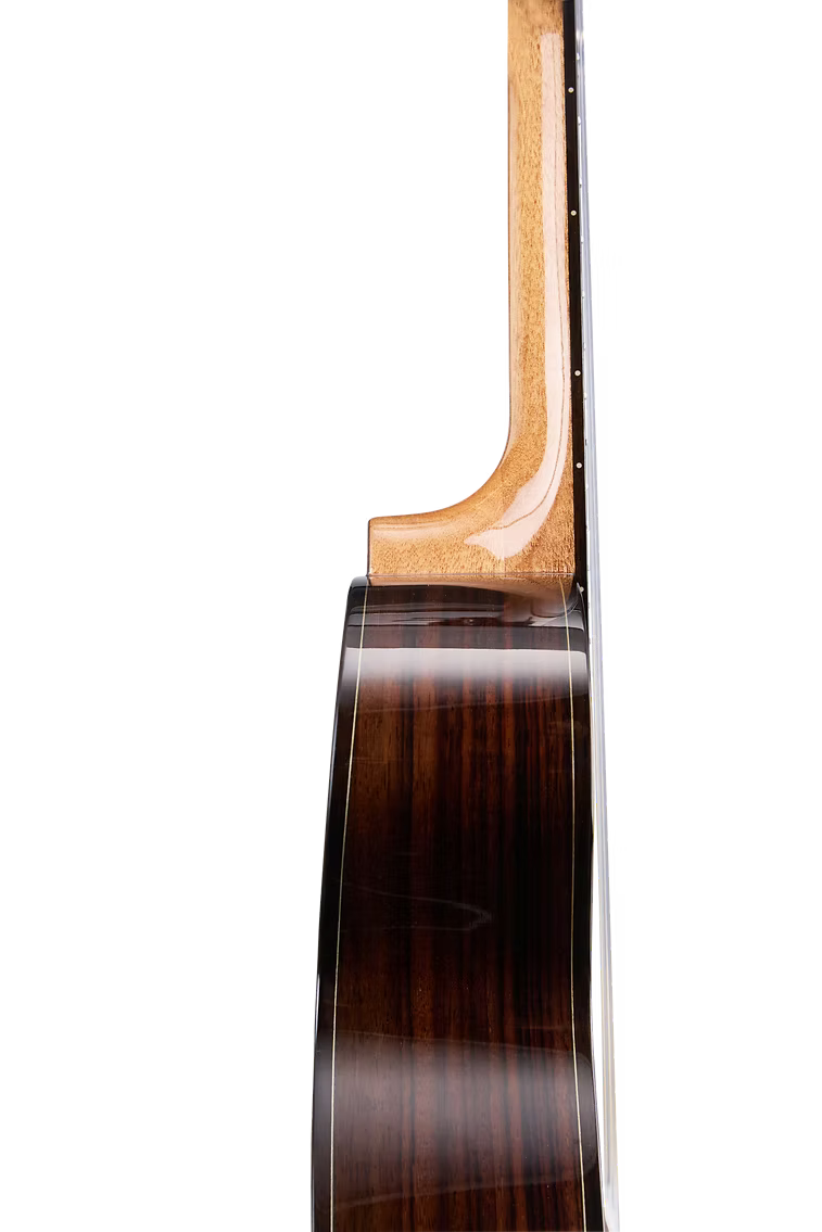 Tom S7 Tenor Ukulele Massief Sparren en Rozenhout met Luxe Hoes