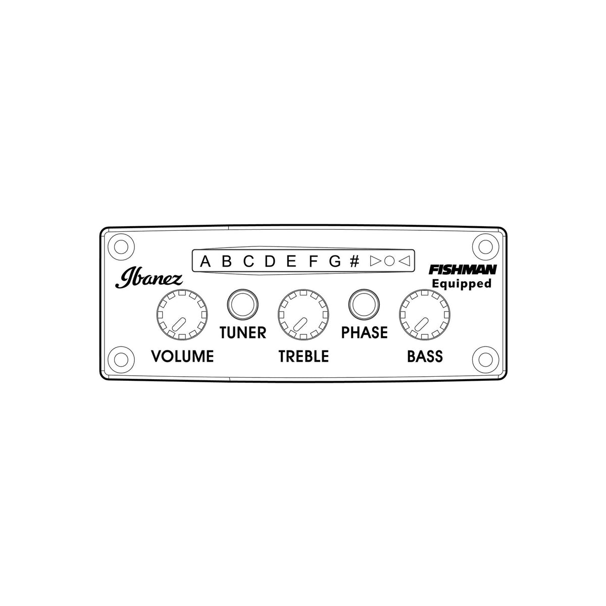 Ibanez TOD10N TKF Tim Henson Signature elektro-akoestische gitaar Transparent Black Flat