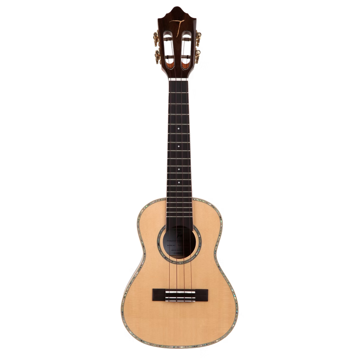 TOM 680 M Konzert-Ukulele, massive Fichte mit Walnuss- und Ahorn-Binding