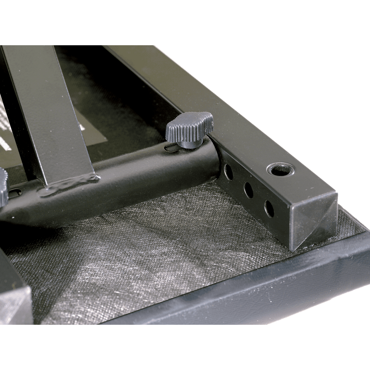 QUIKLOK BX718 Keyboard Bank – Verstelbaar 470-605 mm, 135 kg Draagvermogen, Deluxe Kunstleer