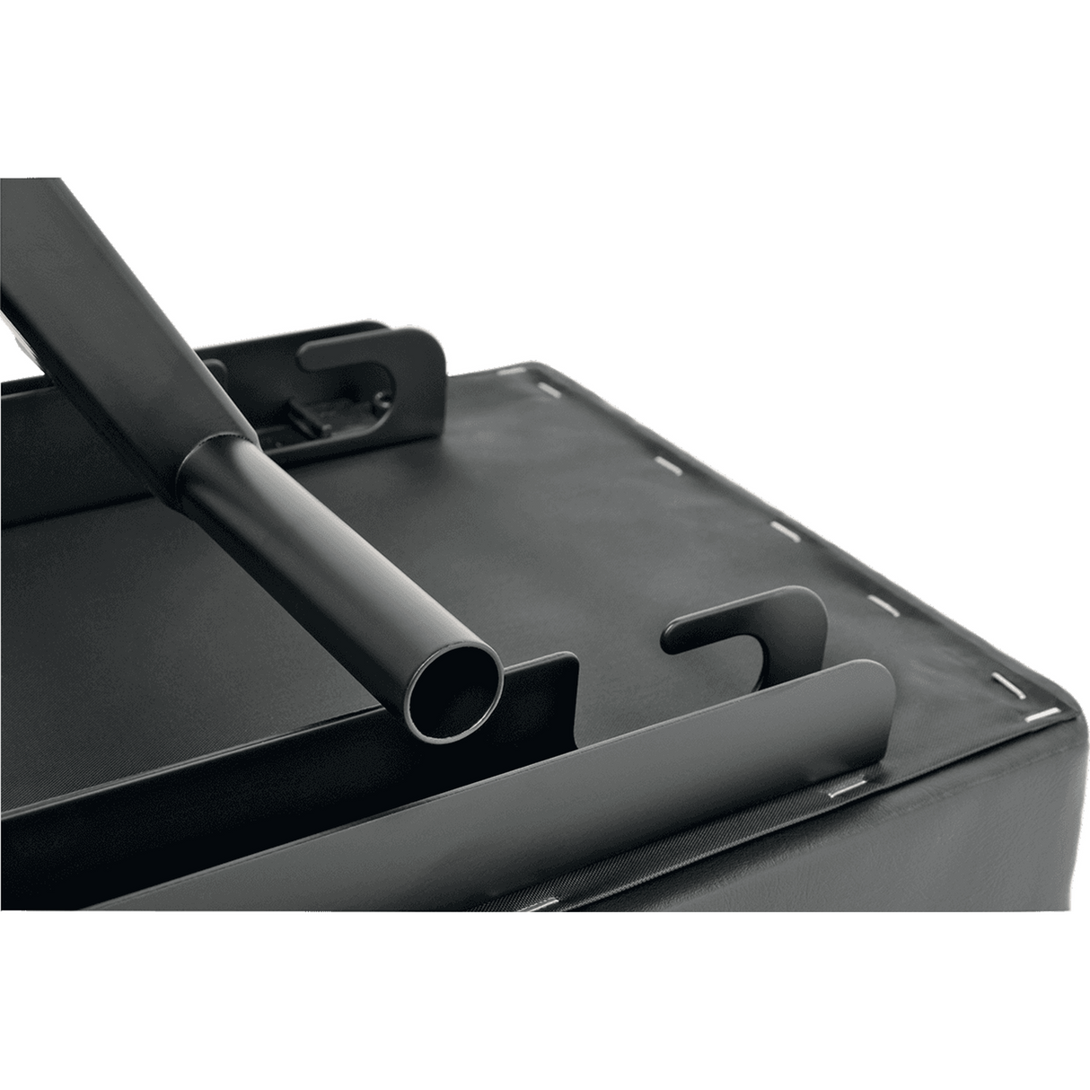 QUIKLOK BX8 Keyboard Kruk – Verstelbaar 480-580 mm, Kunstleer, 112 kg draagvermogen