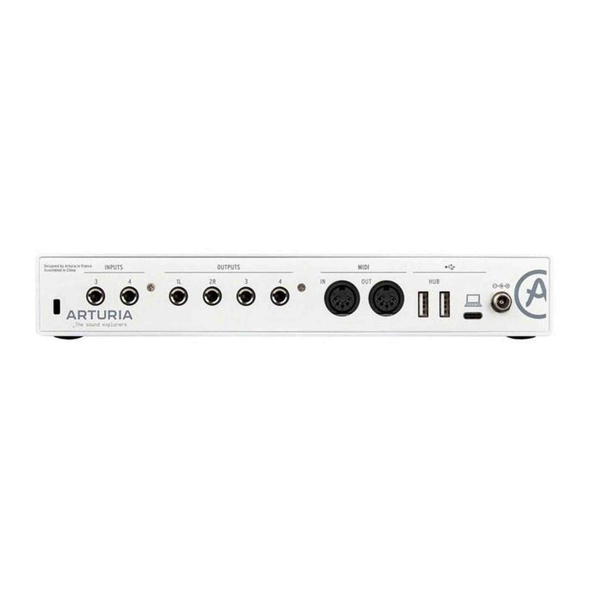 Arturia MiniFuse 4 White 2-in/4-uit USB-C Audio Interface