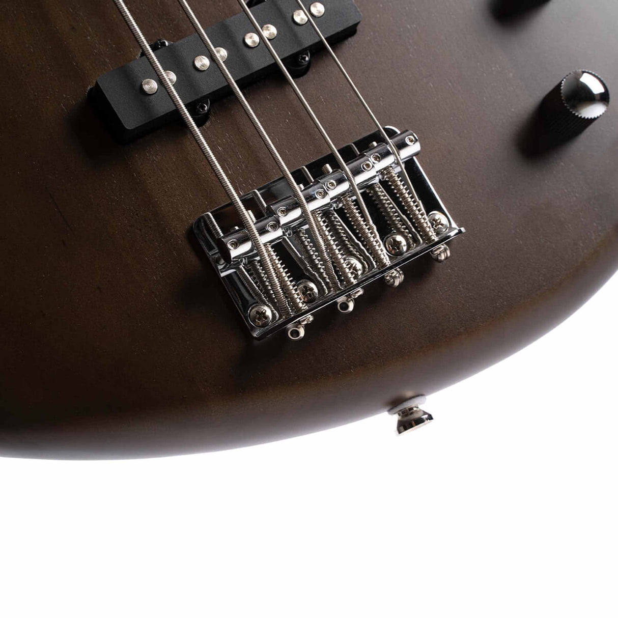 Cort Action PJ OPW basgitaar 4-snarig met PJ pickups, populier body en esdoorn hals