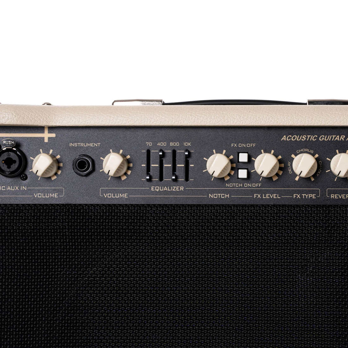 Cort AF30 30W Akoestische Gitaarversterker met 8 inch Speaker, Tweeter en DSP Effecten