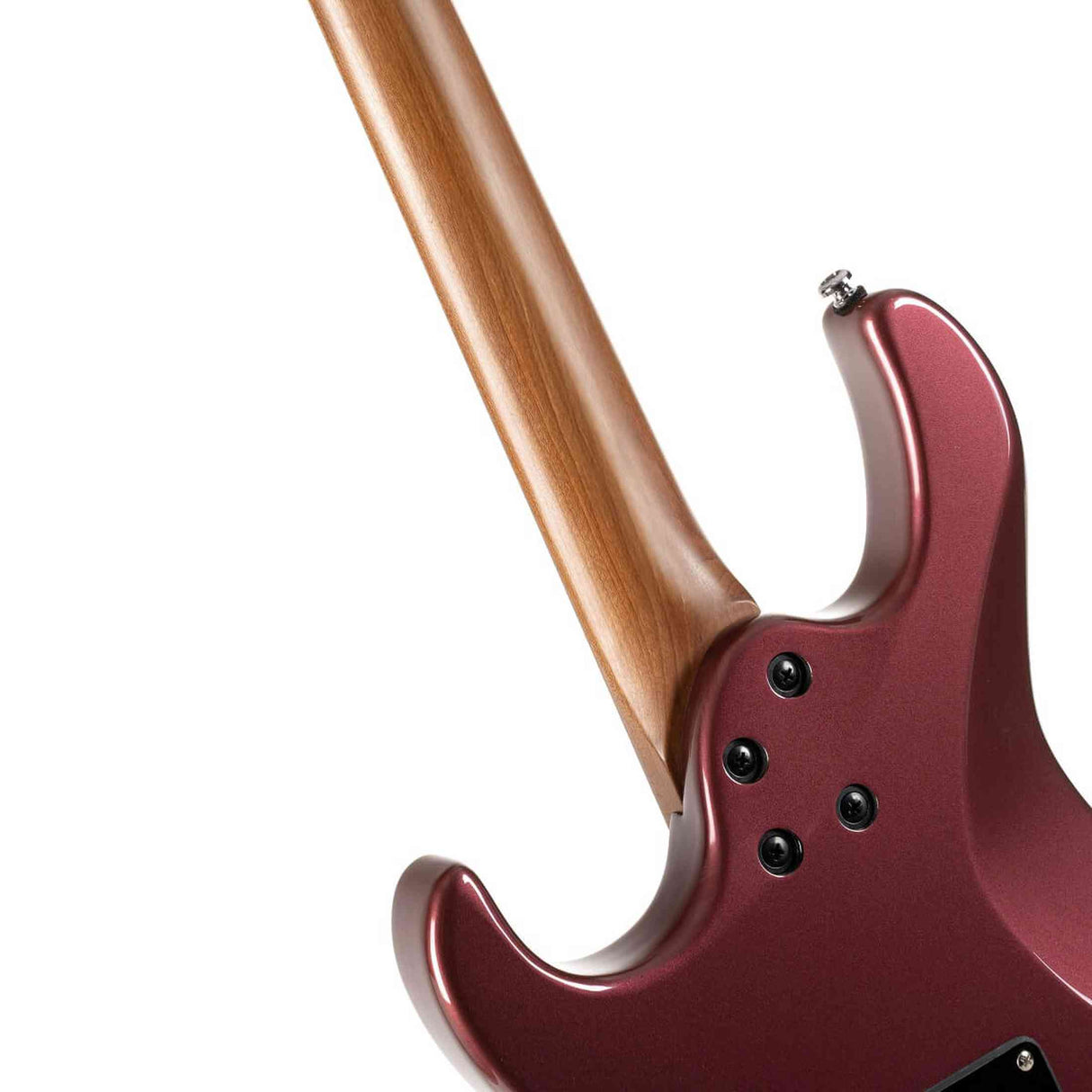 Cort G250SE VVB Elektrische Gitaar HSS Linden Roasted Maple Vivid Burgundy met 2-Punts Tremolo