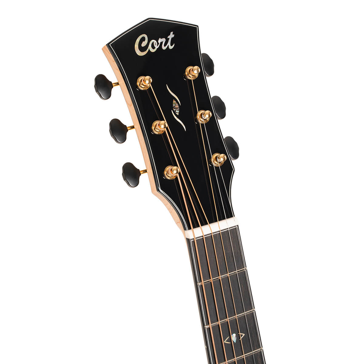 Cort Gold-Passion – Massief Flamed Maple, Engelmann Spruce & L.R. Baggs Anthem