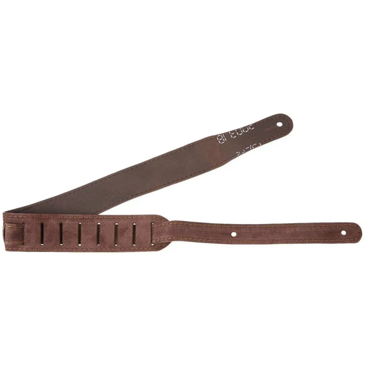 Flight S43 Brown Suede Ukulele Strap EU Handmade with Headstock Tie