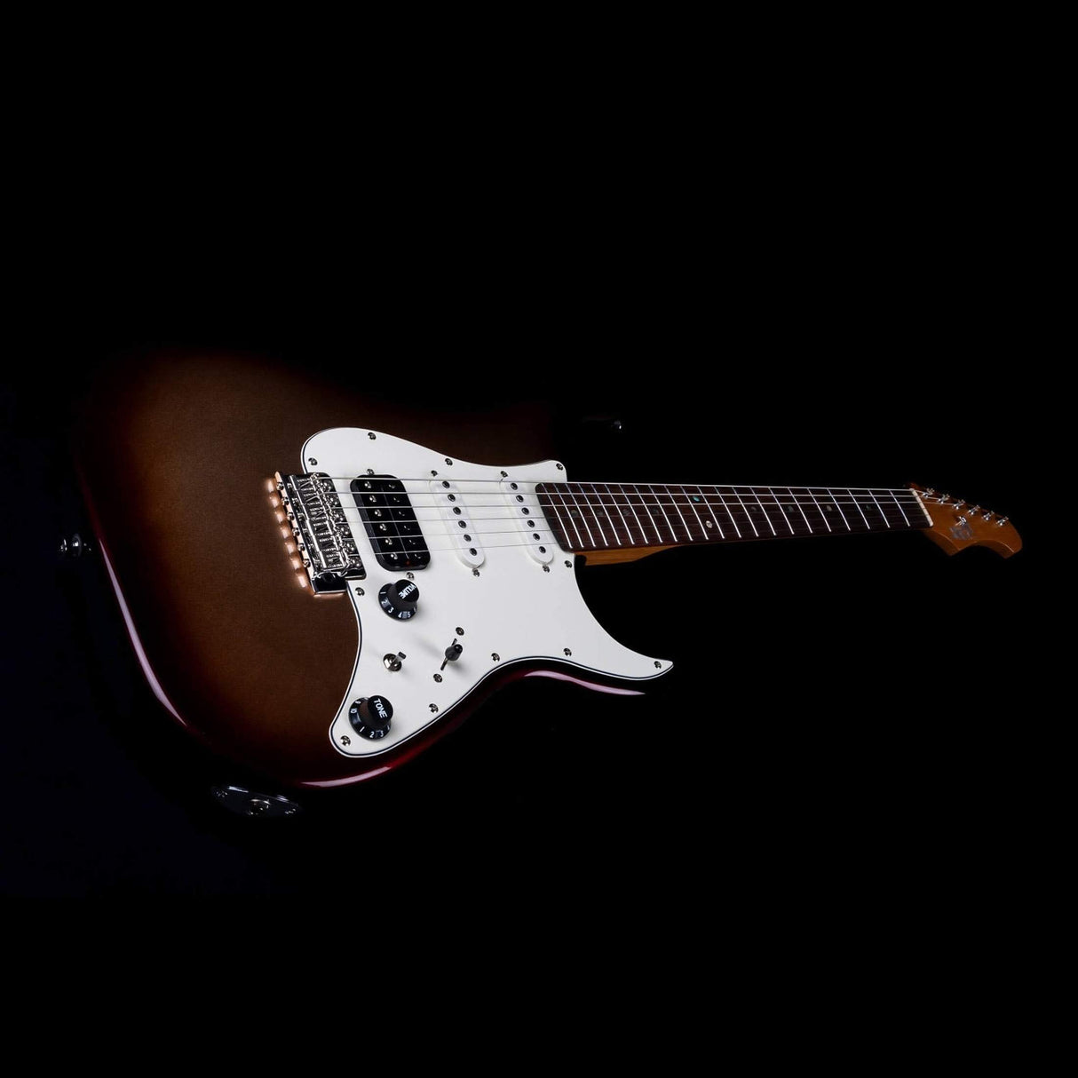 JET JS-40 Metallic Burst S-style Elektrische Gitaar HSS Rosewood Toets Wilkinson Tremolo