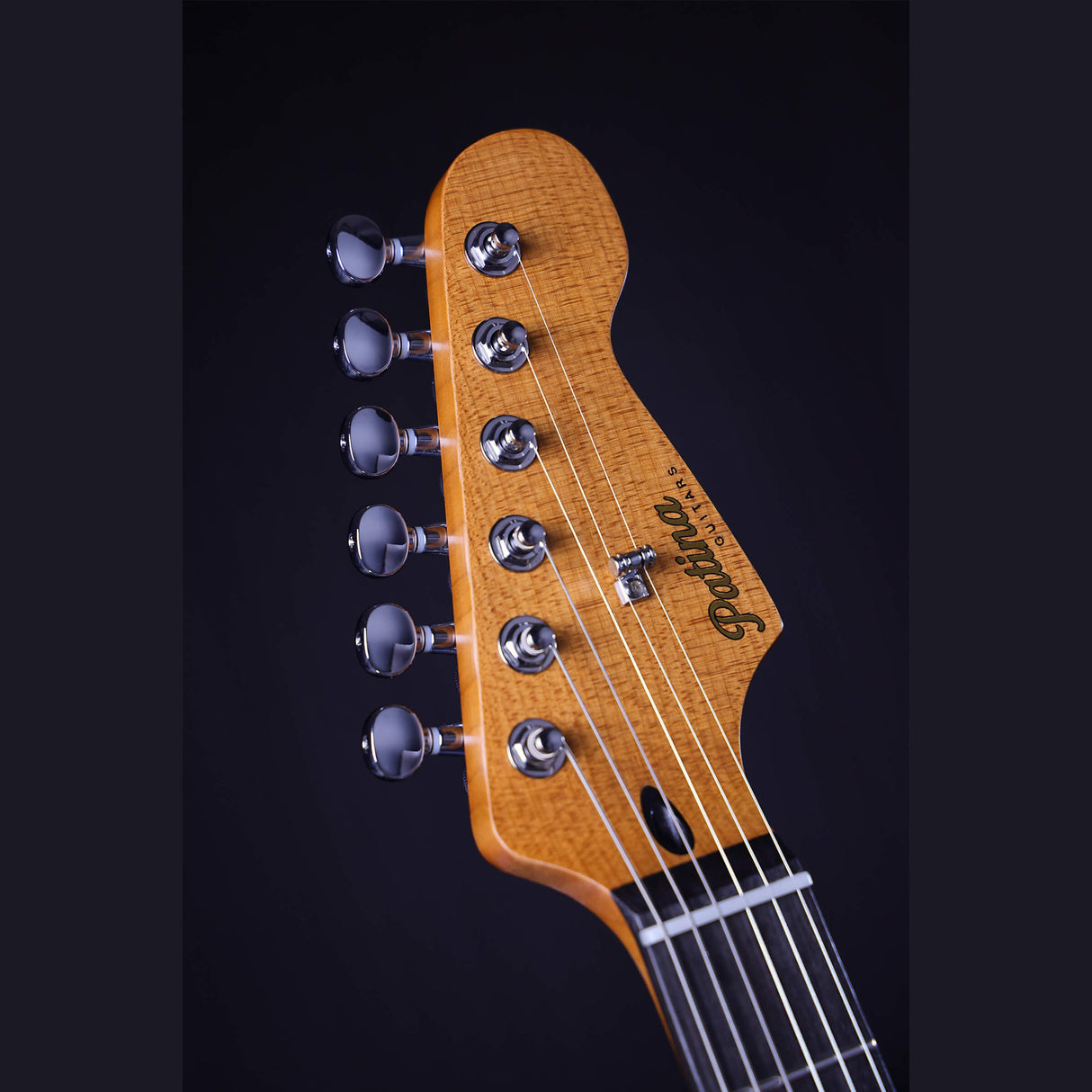 Patina PT-3 SGR T-style Elektrische Gitaar SS Alnico V Nitro Paulownia Body Roasted Maple Hals Sherwood Green