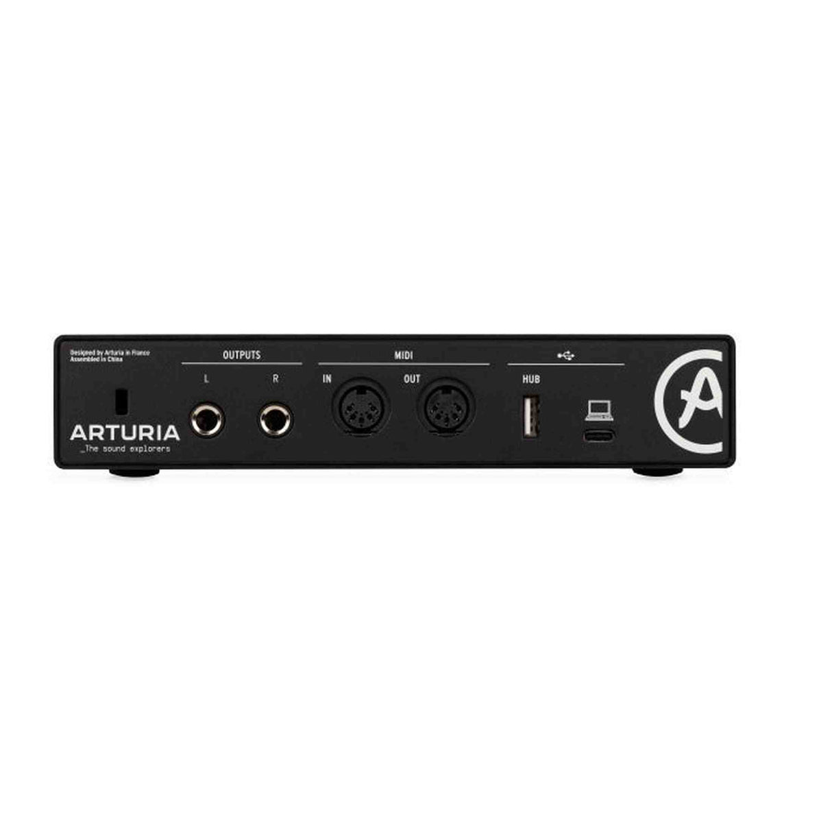 Arturia MiniFuse 2 Black 2-in/2-uit USB-C Audio Interface