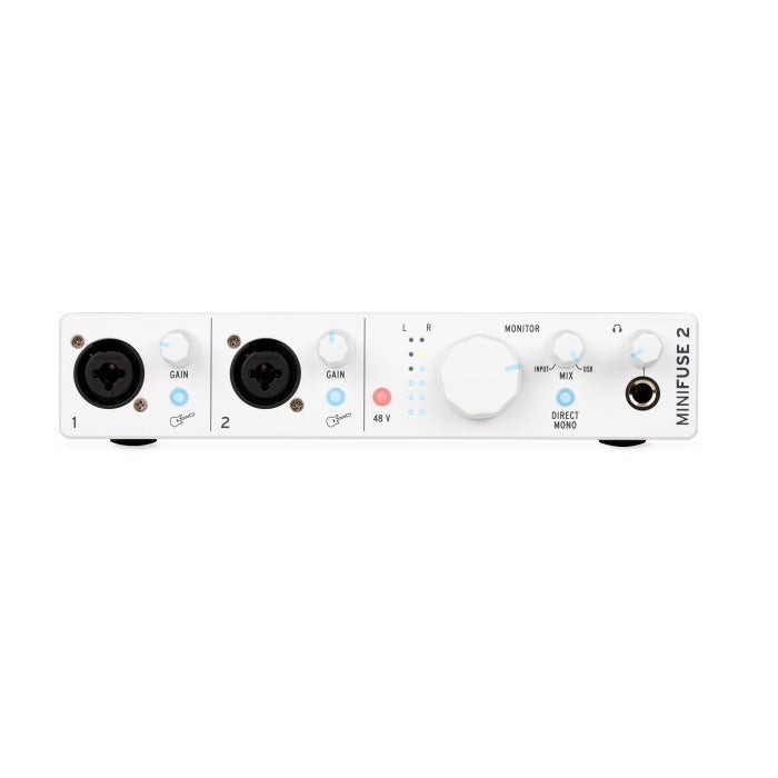 Arturia MiniFuse 2 White 2-in/2-uit USB-C Audio Interface