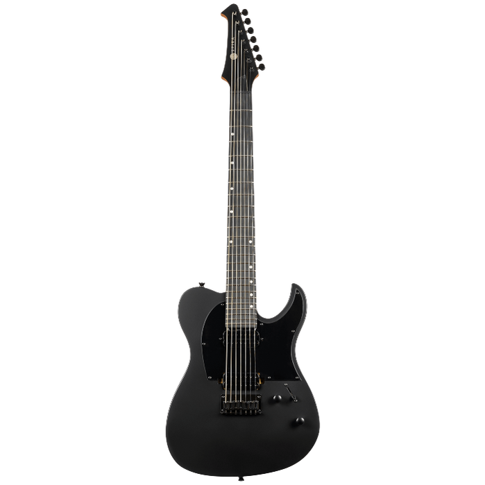 Spira Guitars T-407 MBK Satin Black elektrische gitaar