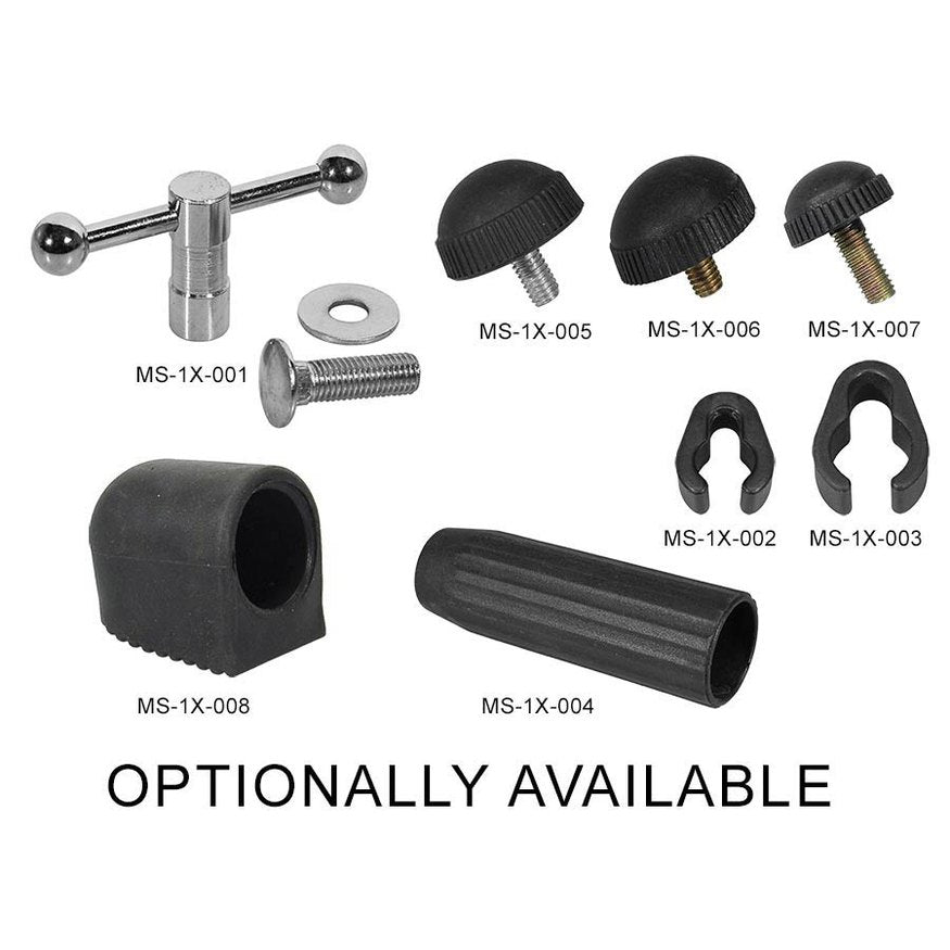 Boston MS-1400-BK Stage Pro Series microfoonstatief met hengel zwart