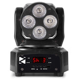 BeamZ MHL36 LED Wash Moving Head Set van 2 – 4x 9W RGBW in Draagtasje