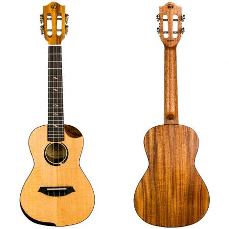Flight Victoria EQ-A Tenor Ukulele – Massief Sparren Top, Actieve Pickup, Scooped Cutaway