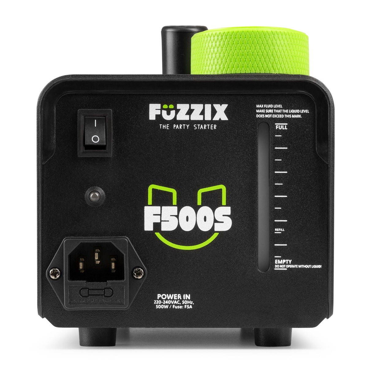 Fuzzix F500S Party Rookmachine 500W met Afstandsbediening