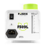 Fuzzix F509LW Party Rookmachine – 500W White Edition met 9x RGB LED’s en Draadloze Afstandsbediening