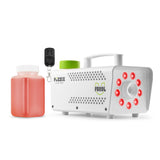 Fuzzix F509LW Party Rookmachine – 500W White Edition met 9x RGB LED’s en Draadloze Afstandsbediening
