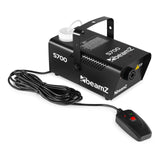 beamZ S700 Rookmachine 700W met Afstandsbediening en Inclusief Rookvloeistof
