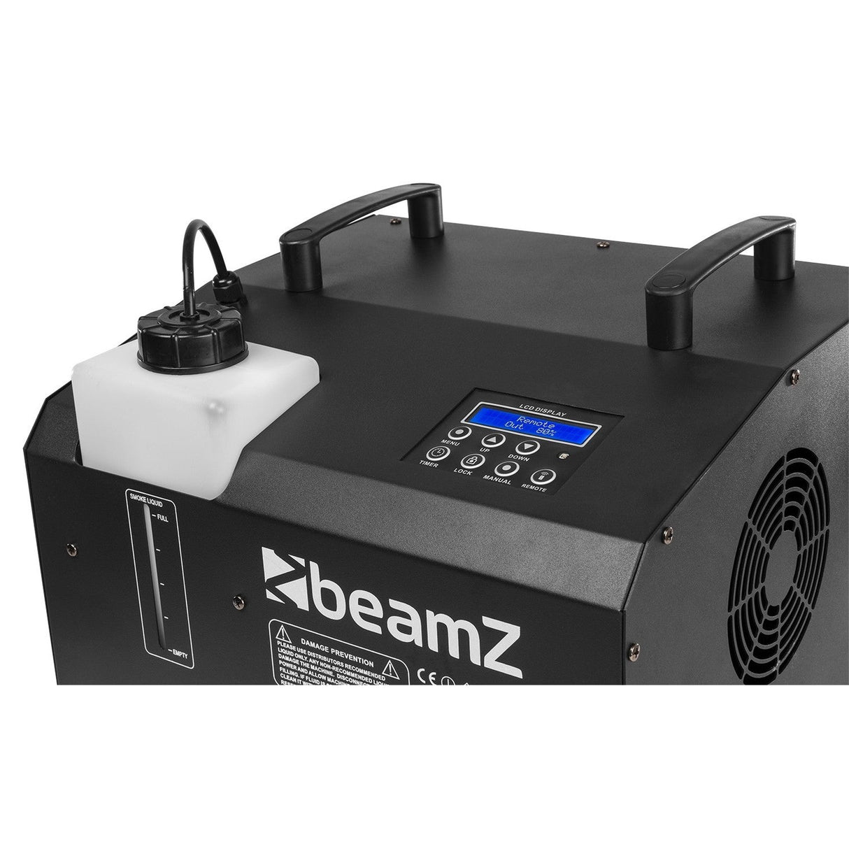 beamZ SB2000LED Rook- & Bellenblaasmachine 2000W met RGB LED’s en DMX