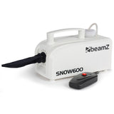 beamZ SNOW600 Sneeuwmachine met 0.3L Tank en 5m Afstandsbediening