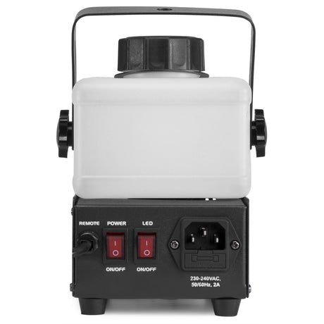beamZ Rage 600LED Rookmachine met Vlameffect en Draadloze Afstandsbediening – 600W