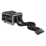 beamZ LF6000 Professionele Low Fog Machine – Ultrasoon, Dubbele Output & Flightcase