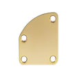 Boston NP-76-G neck mounting plate, 64,5x51,4mm, for contoured body heel, gold