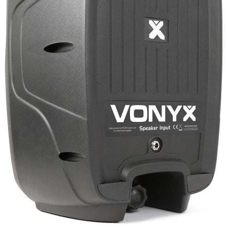 VONYX PSS302 Draagbare 300W Geluidsset met 10 inch Speakers, Bluetooth en 8-Kanaals Mixer