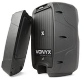 VONYX PSS302 Draagbare 300W Geluidsset met 10 inch Speakers, Bluetooth en 8-Kanaals Mixer