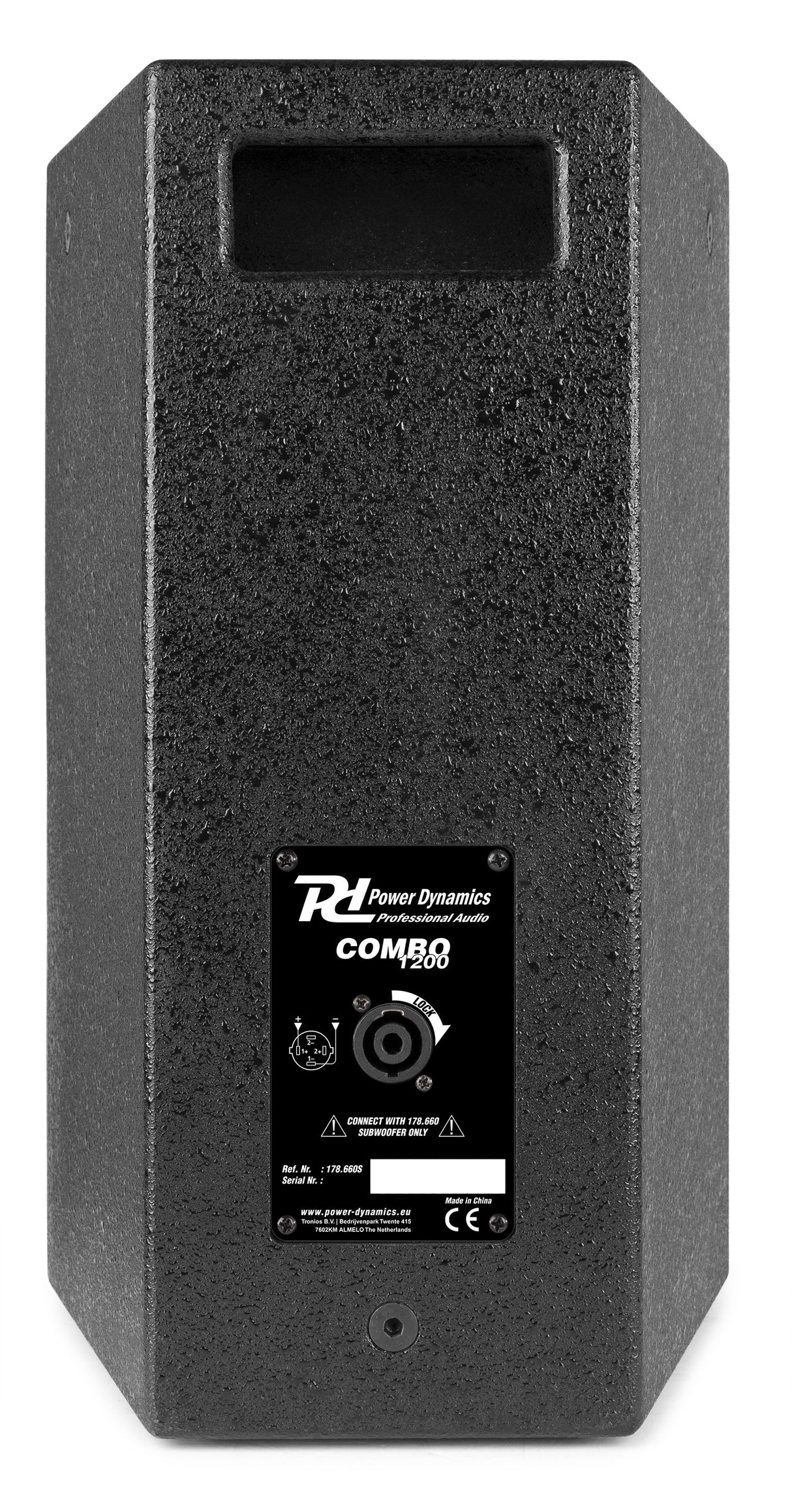 Power Dynamics PD Combo 1200 Geluidssysteem 1200W met 12 inch Subwoofer, DSP en Bluetooth