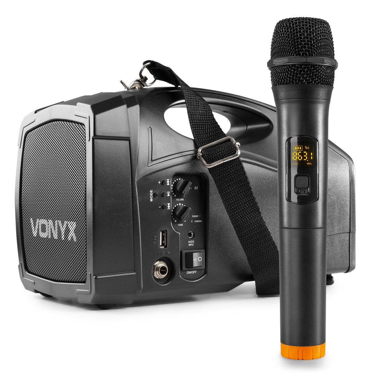 Vonyx ST014 Draadloos persoonlijk PA systeem UHF