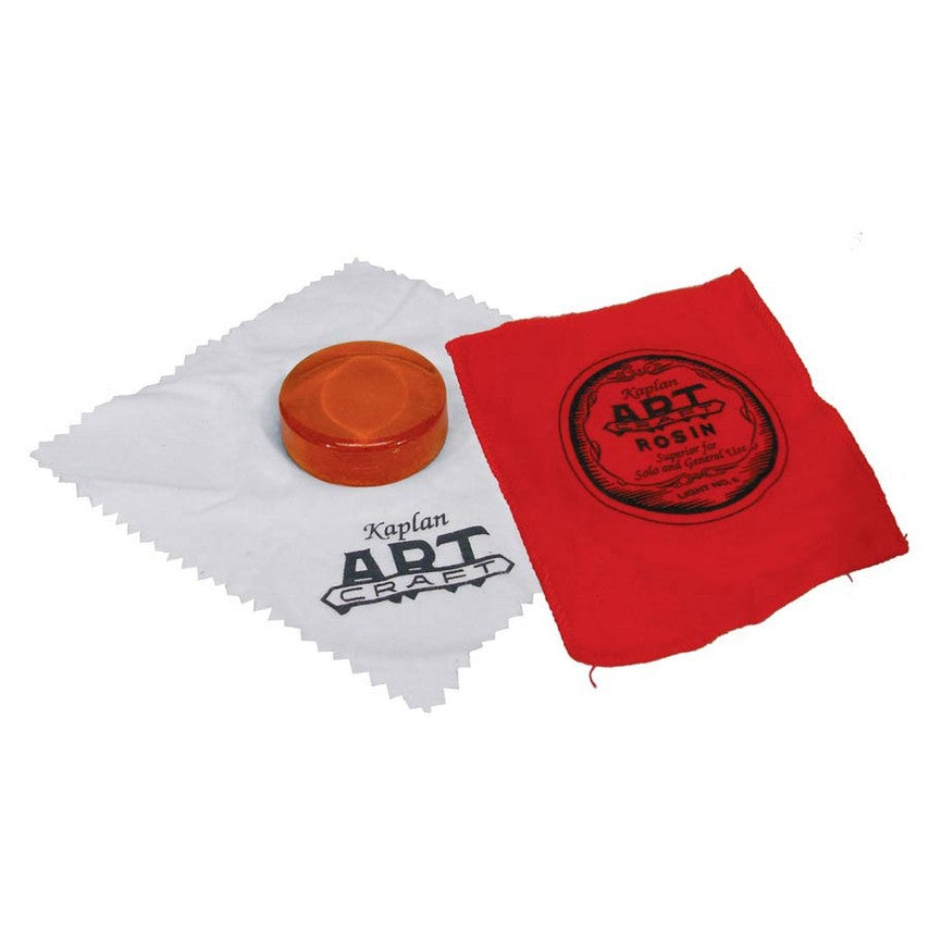 D'Addario KA-CR6 rosin for violin, clear, round in cloth