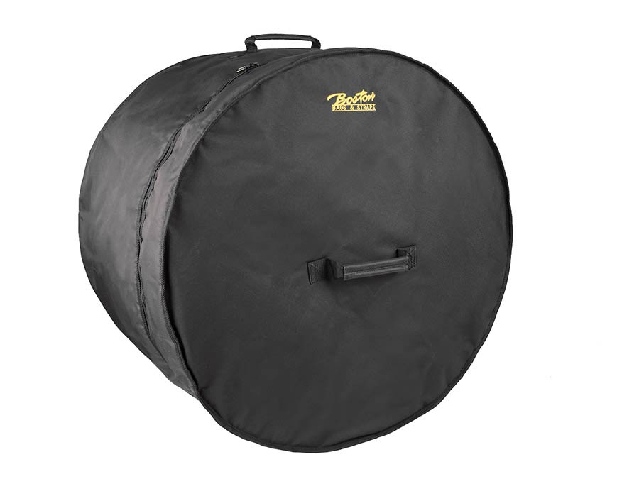 Boston DB-20-B Bassdrum gigbag 20", zwart cordura, 10 mm gevoerd