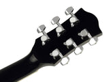 Richwood RD-12-BK Artist Series Dreadnought Akoestische Gitaarset Zwart met Capo, Stemapparaat en Tas