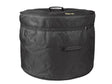 Boston DB-24-B Bassdrum gigbag 24", zwart cordura, 10 mm gevoerd