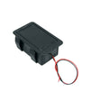 Boston BH-2200 battery holder, horizontal type, clamp model 36x56mm , for 9V block battery
