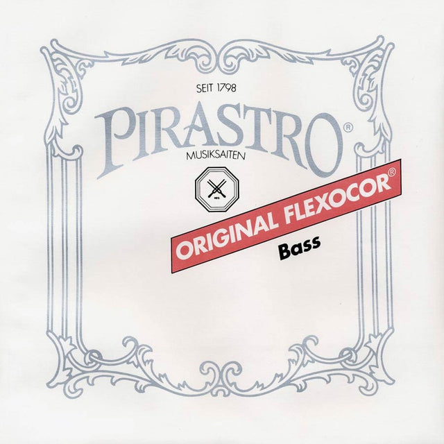 Pirastro P346220 double bass string D-2 medium, rope core chrome steel