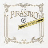 Pirastro P253420 treble-gamba string C-4 18 3/4 , gut core, aluminum