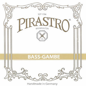 Pirastro P257520 bass tenor -gamba string G-5 24 1/2 , gut core, silver-plated