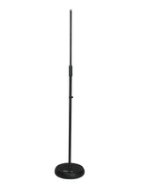 Boston MS-1100-BK Microfoonstatief met ronde voet zwart