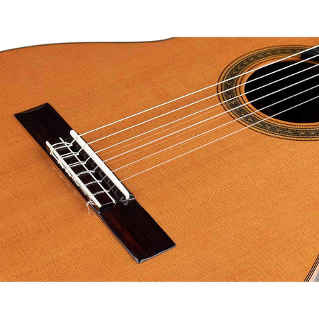 Salvador Cortez CC-140 – Klassieke gitaar met massief ceder bovenblad en driedelige palissander/esdoorn achterzijde