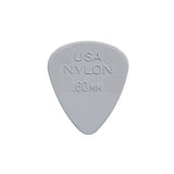 Dunlop 44-P-60 0.60 mm. plectra, nylon, lichtgrijs, 12-pack
